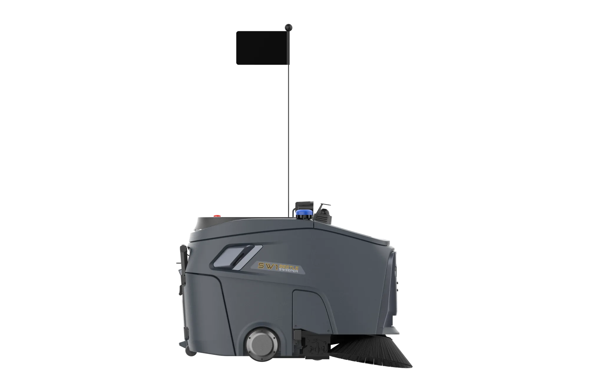 Side view of the Gausium Beetle